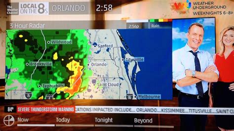 I have DirecTV and AccuWeather is on Channel 361. . Why is the weather channel not showing local weather on tv